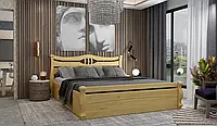 Деревянная двухспальная Кровать "Даллас" с подъёмным механизмом 140х200
