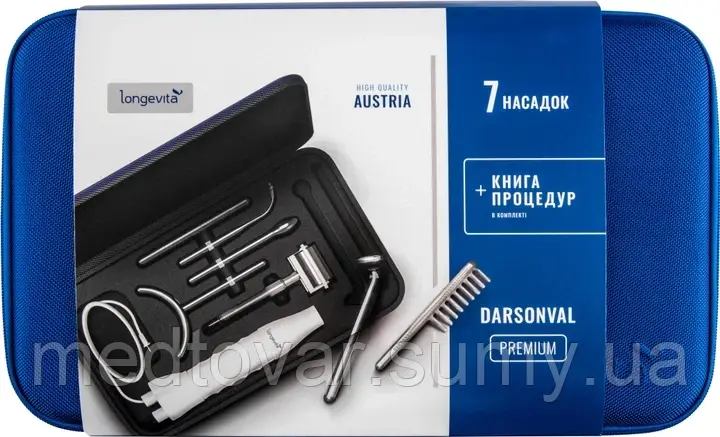 Дарсонваль LONGEVITA PREMIUM JHM-08B