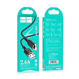 Кабель HOCO X95 Goldentop charging data cable iP Black, фото 3