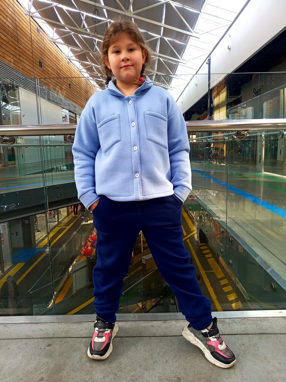 Дитячі теплі штани з начосом, фото 1