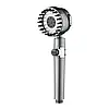 Душова лійка масажна 4в1 Shower Head 360° кнопка вимкнення води, 3 режими, масажні шипи, фото 5