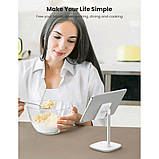 Тримач для телефона UGREEN LP280 Adjustable Desk Phone Holder (White) (UGR-80358), фото 3