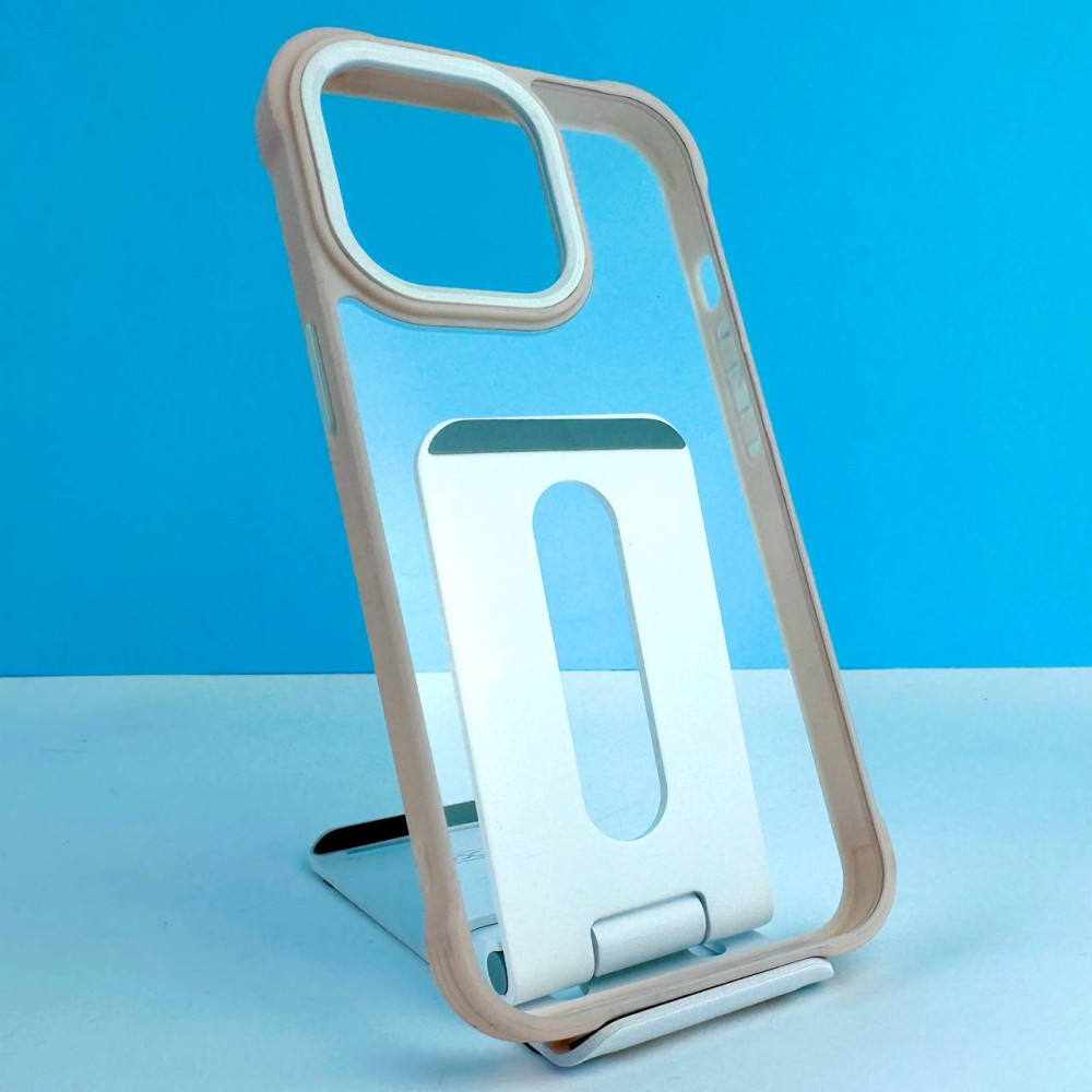 Чохол Crystal Drop Resistance для iPhone 12 Pro Max Рожевий