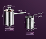 Фритюрниця-каструля 2в1, фото 3