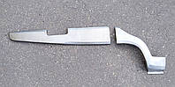 Ремонтная рем вставка (арка) крыла заднего правого ЗАЗ- 1103, Славута, длинная, из 2 частей
