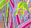 Набір для вишивання за нанесеною на канву схемою "Perfect tulips". AIDA 14CT printed 56*46 см, фото 9