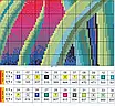 Набір для вишивання за нанесеною на канву схемою "Perfect tulips". AIDA 14CT printed 56*46 см, фото 5