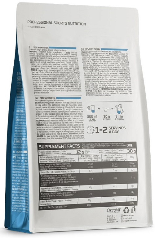 Протеин OstroVit Whey Protein (700 Грамм.) — Купить на BIGL.UA ᐉ ...