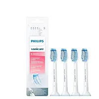 Сменные зубные насадки Philips Sonicare S Sensitive HX6054 4шт насадка филипс соникейр сенсетив чувствительная