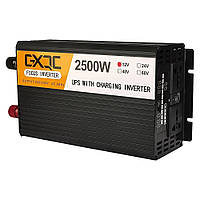 TU Інвертор GXQC SFX-1000W/ 2500W DC 12 V — AC 220V з функцією заряджання акумулятора