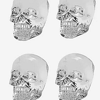 Креативная форма для льда в виде черепа, силиконовая ледочница.