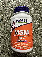 Метилсульфонилметан МСМ Now Foods MSM 1000 mg 120 Caps
