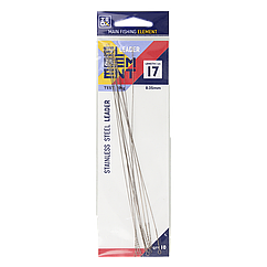 Повідець ZEOX струна 17 см 0.35 мм 20 кг 10 шт.