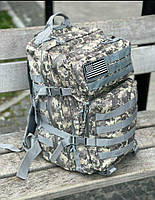 Тактический штурмовой рюкзак военного класса 50 л пиксель