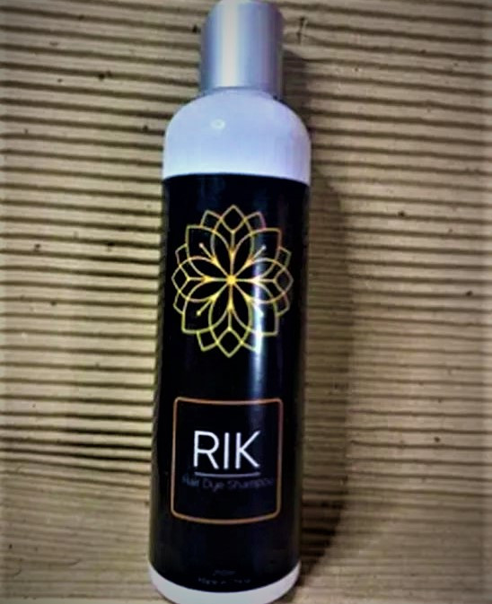 Шампунь для сивого волосся дієва боротьба з сивиною Rik Hair Dye 250 мл