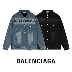 Чоловіча джинсова куртка Баленсіага Balenciaga