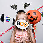 Обруч на Хелловін Yes! Fun "Череп", LED, фото 2