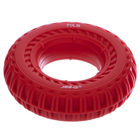 Еспандер кистьовий Кільце JELLO JLA470-70LB навантаження 31кг червоний