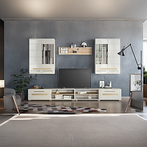 Комплект меблів для вітальні "Бьянко" Світ Меблів, Вітальня стінка