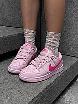 Жіночі Кросівки Nike SB Dunk Low GS Triple Pink / Найк СБ Данк ГС Трипл Низькі Рожеві, фото 5