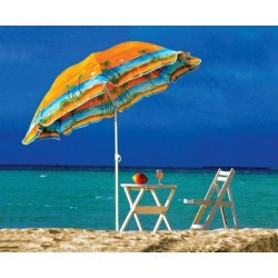 Удобный пляжный зонт с наклоном Anti-UV Пальмы 2 метра в чехле BF - фото 3 - id-p1995514700