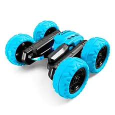 Перевертна трюкова машинка 360° RC Stunt Car на радіокеруванні Блакитна 1:12, фото 3