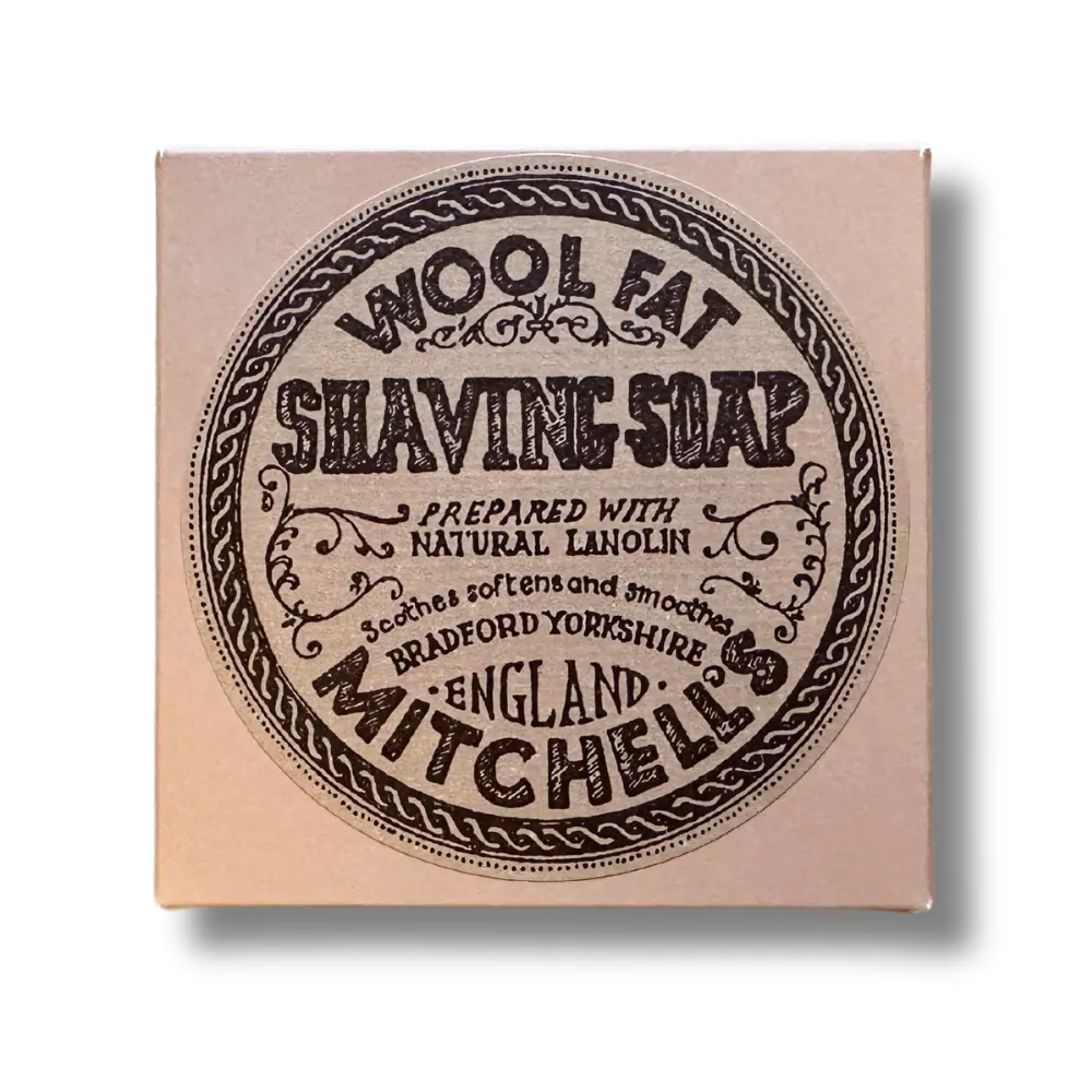 Мило для гоління Mitchell's Wool Fat Luxury Shaving Soap 125 гр
