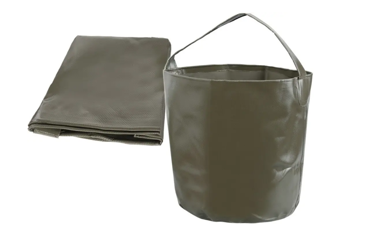 Універсальне складане Відро 10 літрів Mil-Tec від Sturm (14550000) Тканина з ПВХ