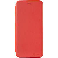 Чехол книжка для Samsung A20s / чехол на самсунг а20с ( красный цвет ) / на магните / с отделом для карт