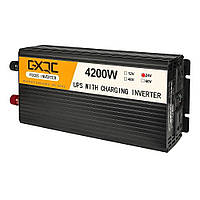 TU Інвертор GXQC SFX-1500W/4200W DC 24V — AC 220V з функцією заряджання акумулятора