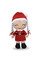 Набор для вязания 2 AMIGURUMI KIT - CHRISTMAS Mrs. Claus (100% бавовна)