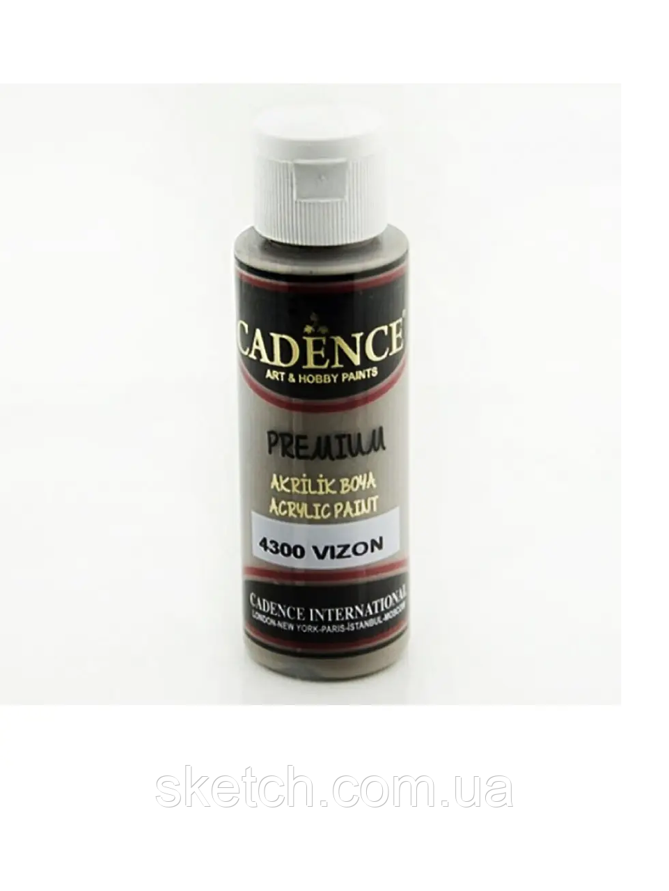 Акрилова фарба Cadence Premium Acrylic Paint, №4300 Норка, 70мл