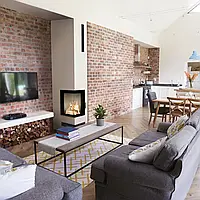 Камінна топка Kratki MBN 680 ліва BS (10,0 кВт)