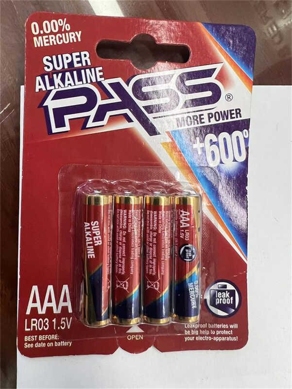 Батарейки "PASS" C 56889 (20) Alcaline, пальчикові, АА 1,5V, ЦІНА ЗА 48 ШТУК В БЛОЦІ