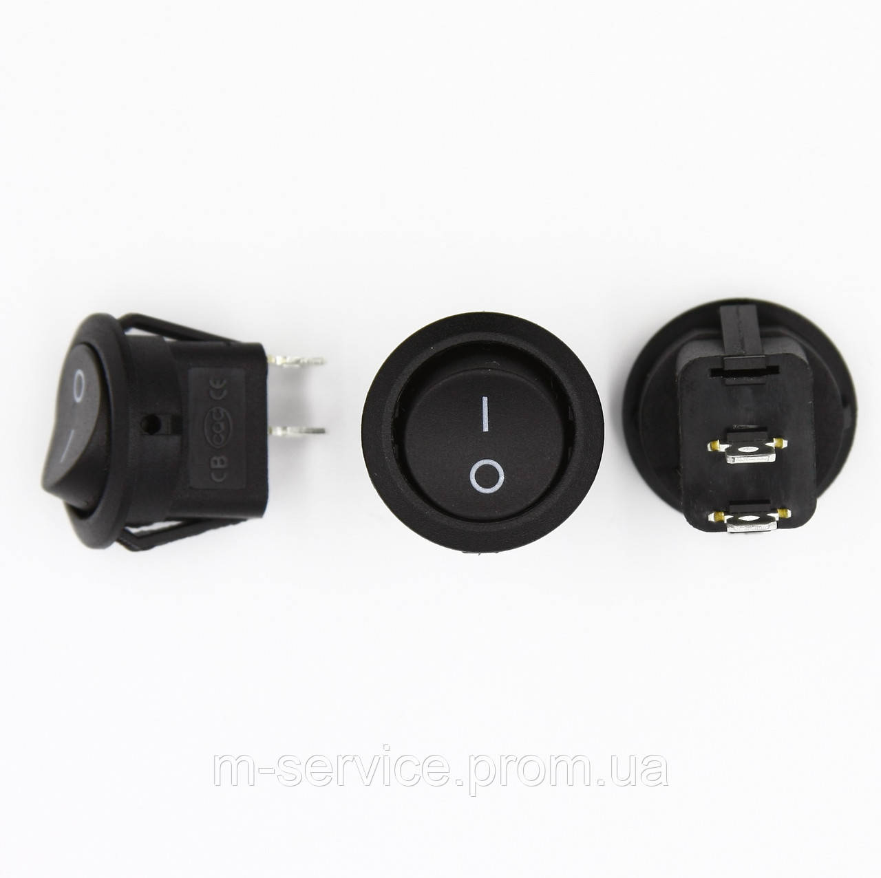 Перемикач ON-OFF KLS7-020-101011BB, оригінал, фото 1