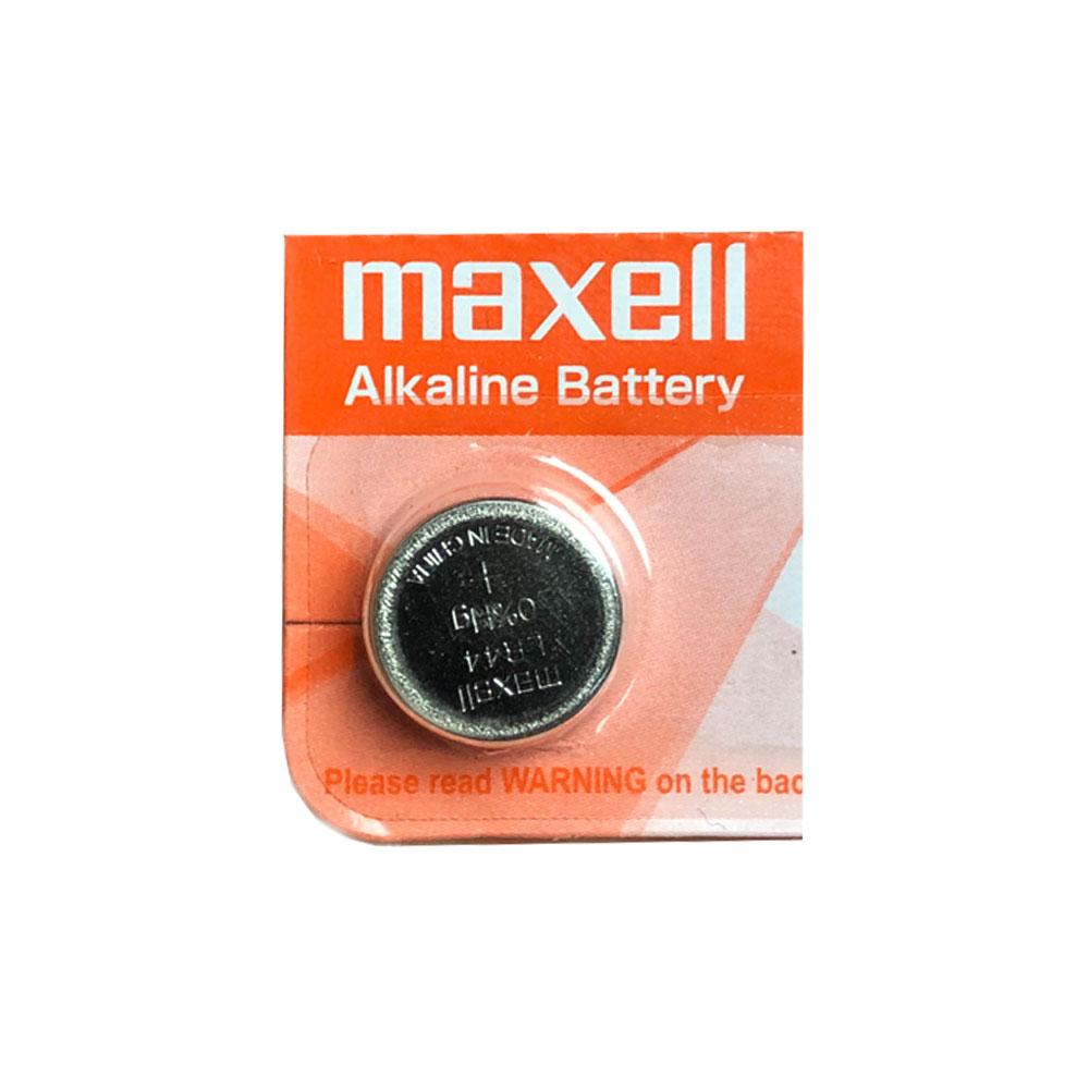 Годинникова батарейка A76 / LR1154 / LR44 / AG13 Maxell Alkaline (1 шт.)