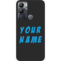 Саме чохол Epik для Infinix Hot 12i бампер із ім'ям друк на чохлі