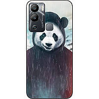 Силіконовий чохол Epik для Infinix Hot 12i з картинкою Панда в капюшоні
