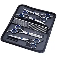 Ножиці для догляду за хатніми тваринами ножиці для грумінгу 5 предметів