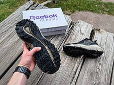 Чоловічі термо кросівки Reebok Zig Kinetica Edge 2.5 Gore-Tex чорні хакі водонепроникні, фото 3