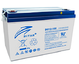 Акумуляторна батарея RITAR GEL DG12-100 12V 100Ah (328х172х215(220), фото 3