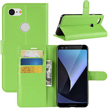 Чохол-книжка Litchie Wallet для Google Pixel 3 Light Green