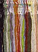 Набір для вишивання за нанесеною на канву схемою "Girl Painting".AIDA 14CT printed , 48*57 см, фото 6