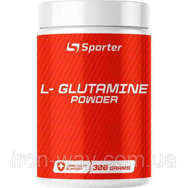 Глютамін Sporter L-Glutamine powder 300 g