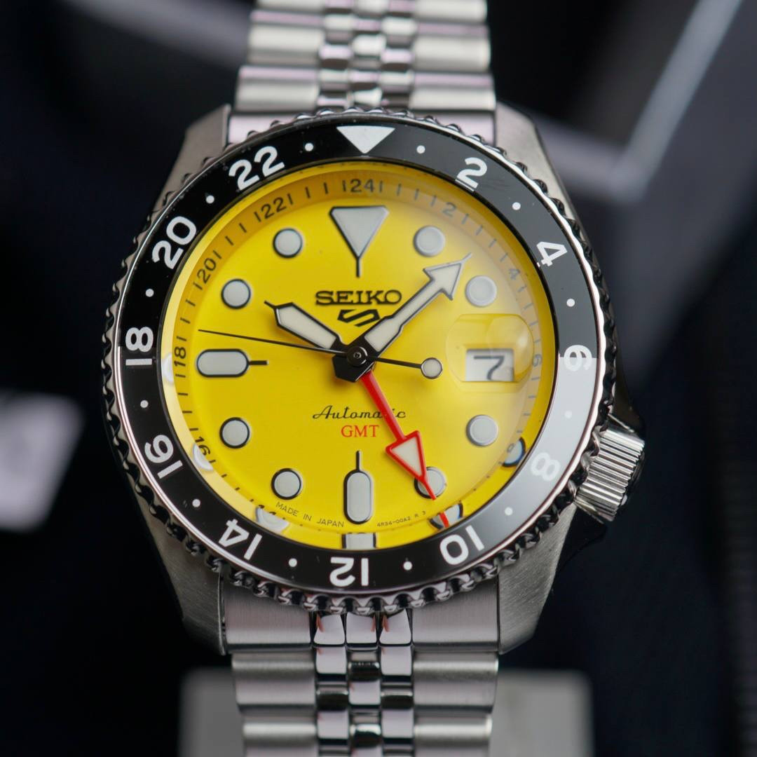 Годинник Seiko 5 Sports SSK017J1 GMT Automatic MADE IN JAPAN