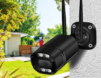 WiFi / IP відеокамера Besder XMT201 2Mp 3.6mm AI Black
