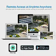 WiFi / IP відеокамера Besder 6018MB-XMT201 2Mp 3.6mm, фото 4