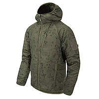 Куртка Helikon-Tex Wolfhound Hoodie® Climashield® Apex Desert Night Camo S - "Тактическая Куртка Wolfhound