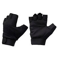 Тактические Перчатки MIL-TEC Army Fingerless Gloves Black L - Рукавицы "Черная Армия" L