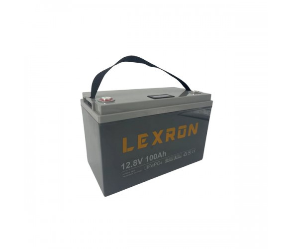 Литиевый аккумулятор 100 ампер, часов, Lexron, 12.8 V, В, 100 Ah, Ач ...